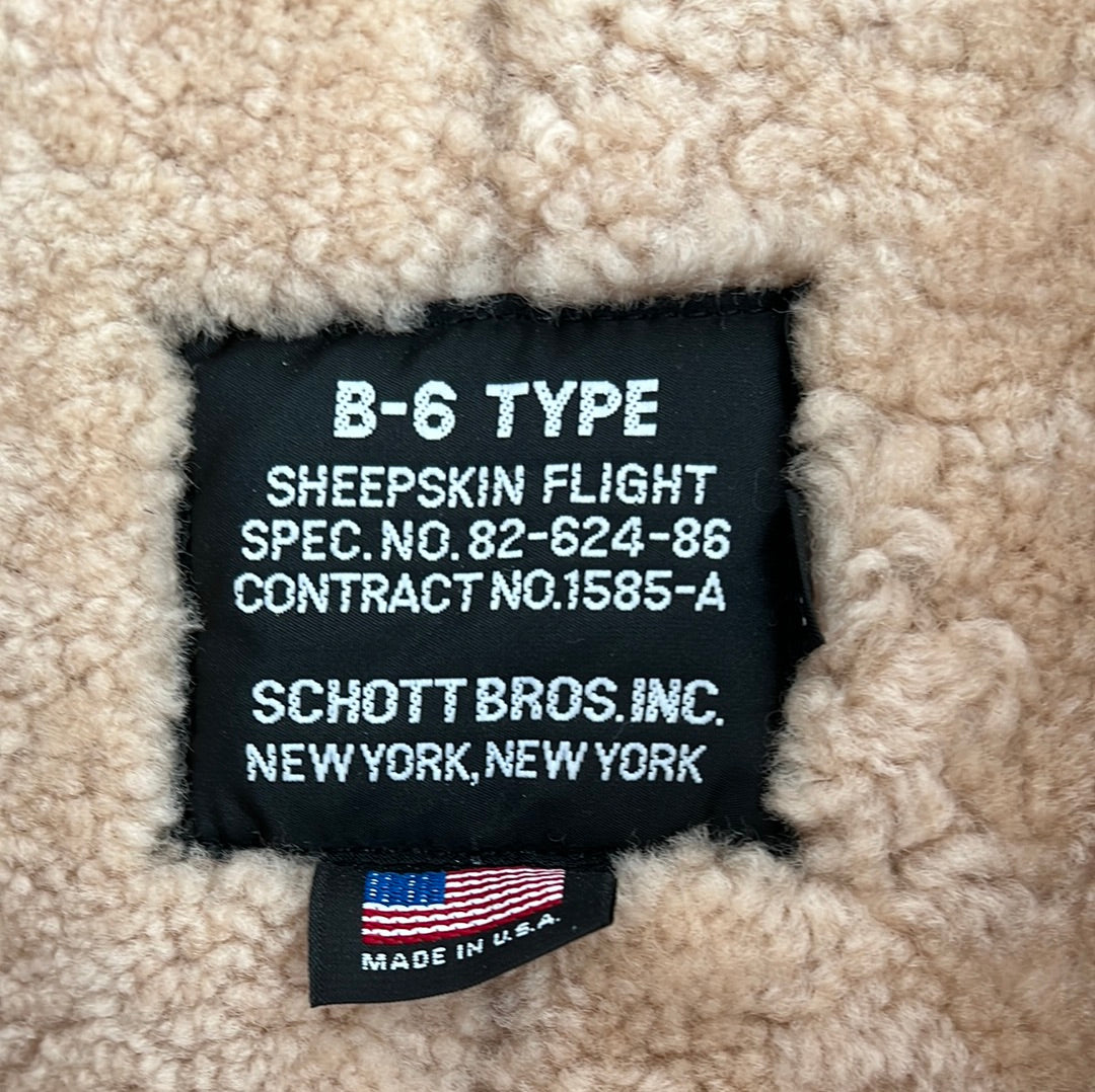 Schott N.Y.C. - B-6 Type Sheepskin Flight Jacket